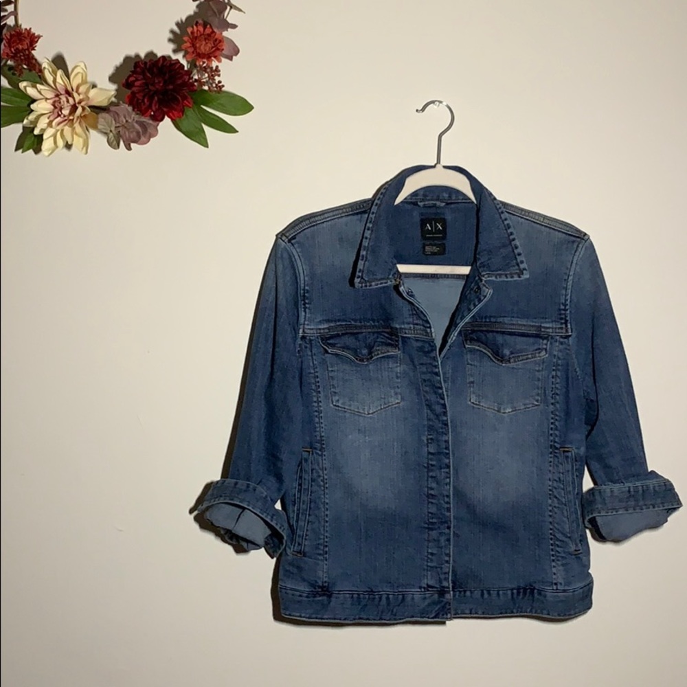 Ax Armani Denim Jacket - image 7
